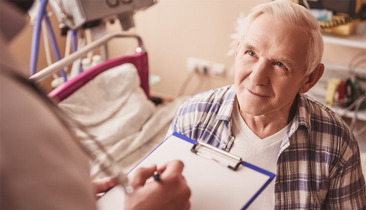 Older male health check